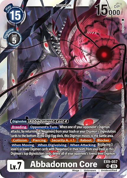 Abbadomon Core [EX9-057] [Versus Monsters] | Cracking-Singles
