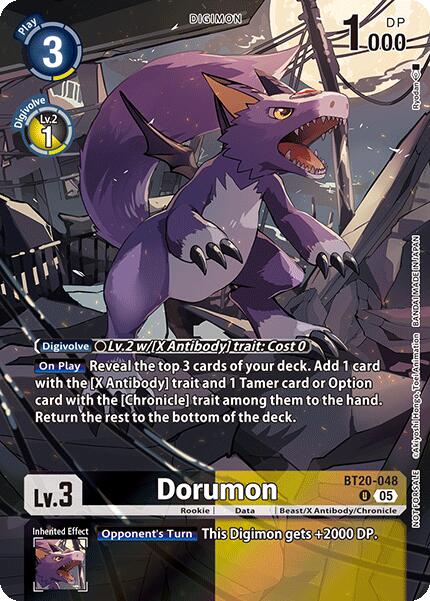 Dorumon [BT20-048] (Box Topper) [Versus Monsters] | Cracking-Singles