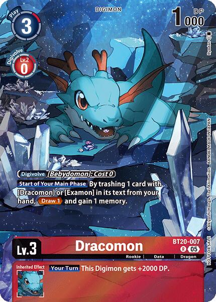 Dracomon [BT20-007] (Box Topper) [Versus Monsters] | Cracking-Singles
