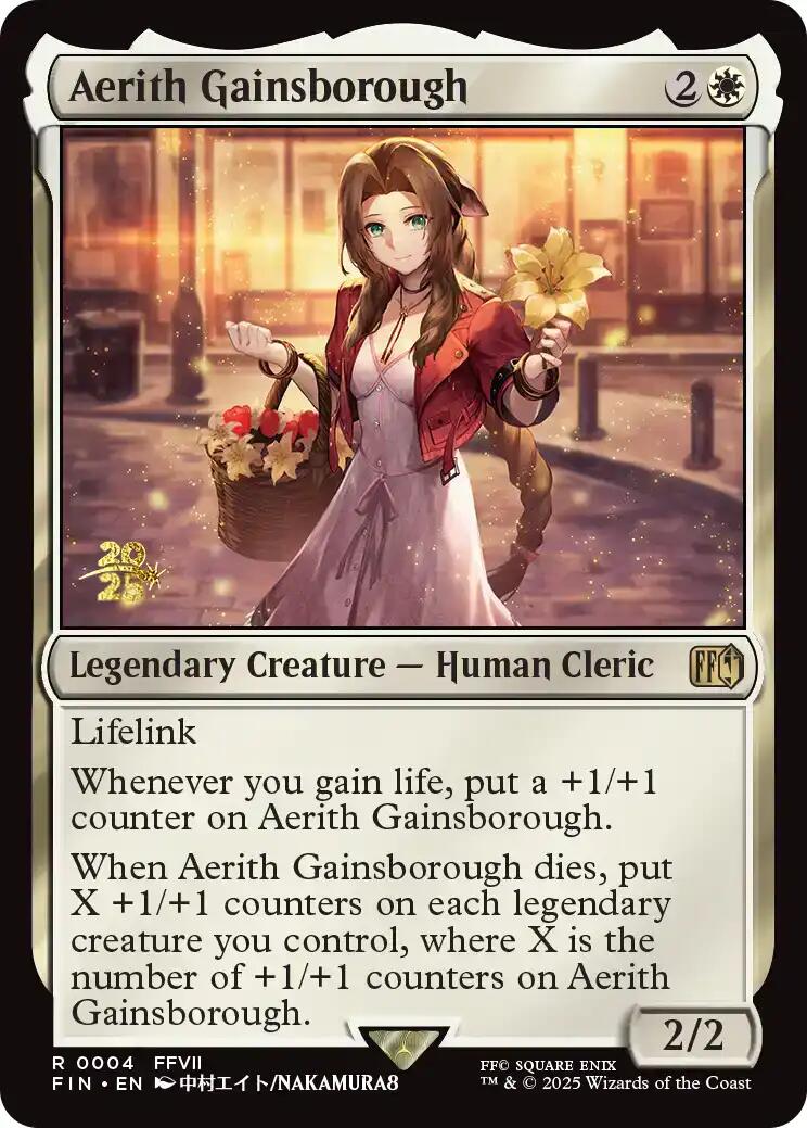 Aerith Gainsborough [FINAL FANTASY Prerelease Promo] | Cracking-Singles