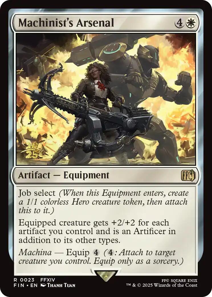 Machinist's Arsenal [FINAL FANTASY Prerelease Promo] | Cracking-Singles