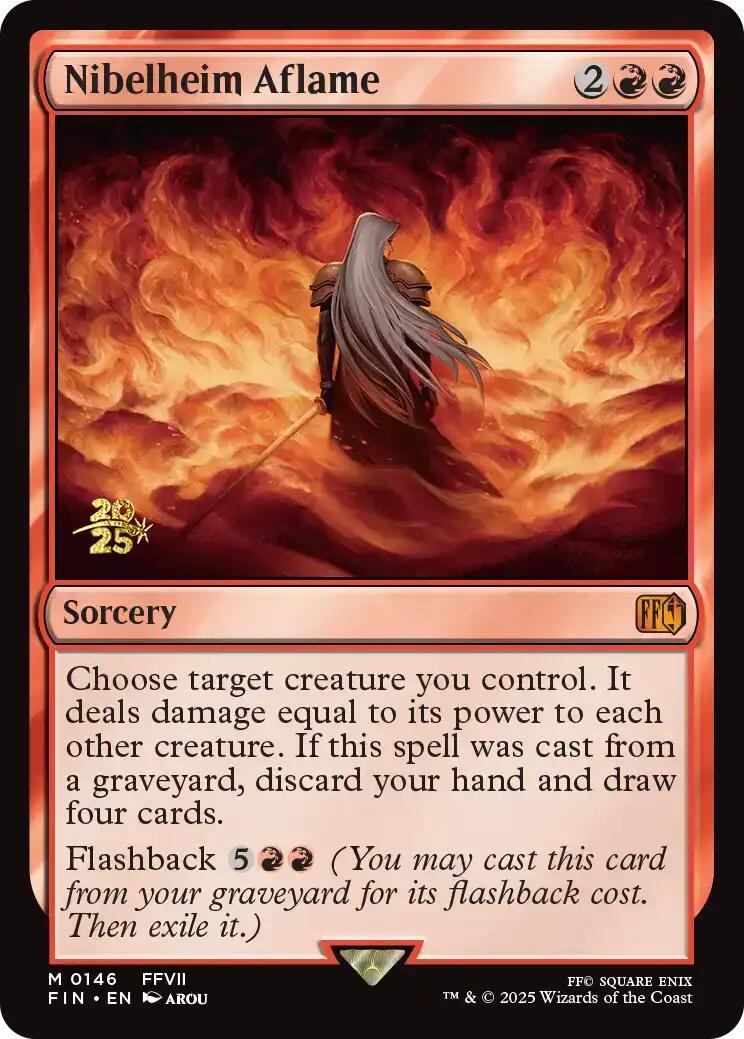 Nibelheim Aflame [FINAL FANTASY Prerelease Promo] | Cracking-Singles
