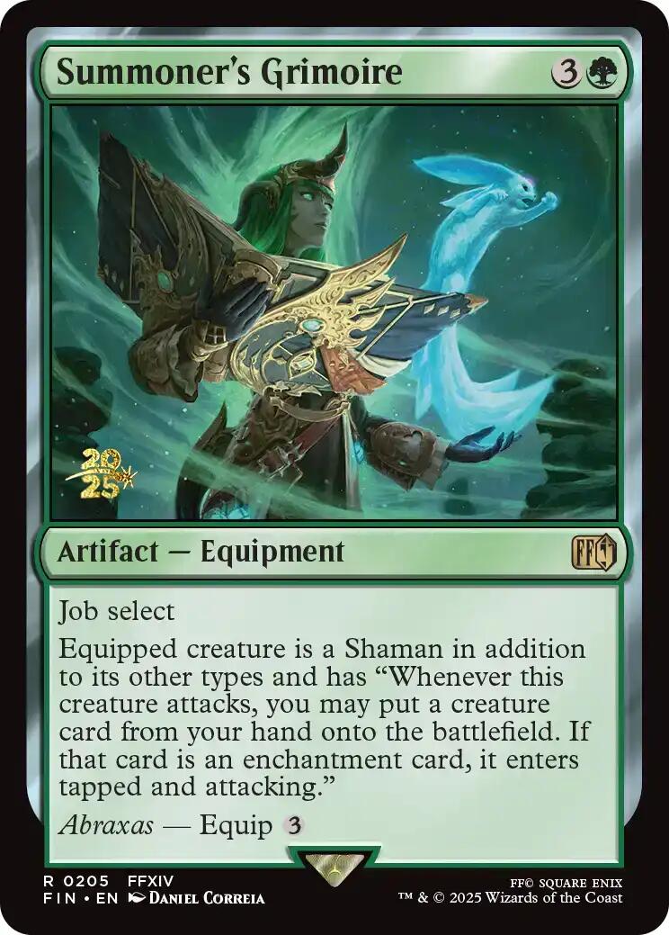 Summoner's Grimoire [FINAL FANTASY Prerelease Promo] | Cracking-Singles