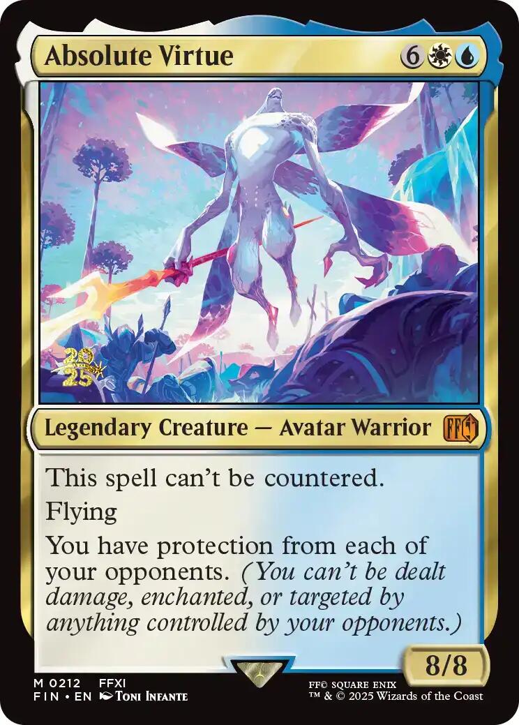 Absolute Virtue [FINAL FANTASY Prerelease Promo] | Cracking-Singles