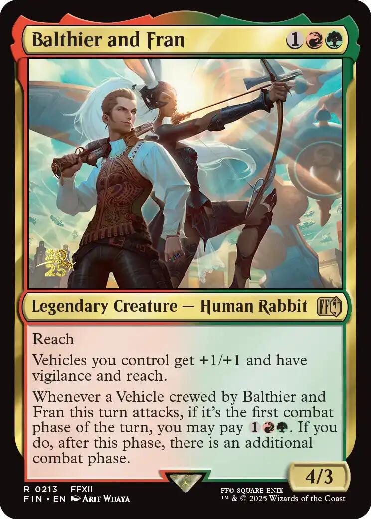 Balthier and Fran [FINAL FANTASY Prerelease Promo] | Cracking-Singles