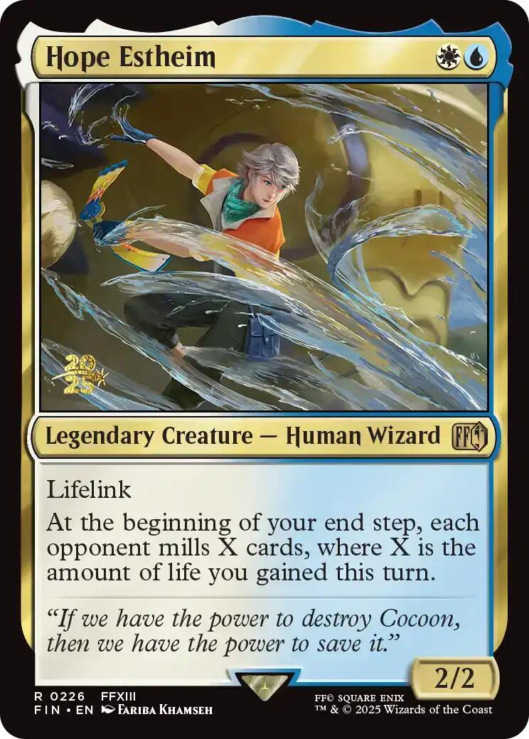 Hope Estheim [FINAL FANTASY Prerelease Promo] | Cracking-Singles