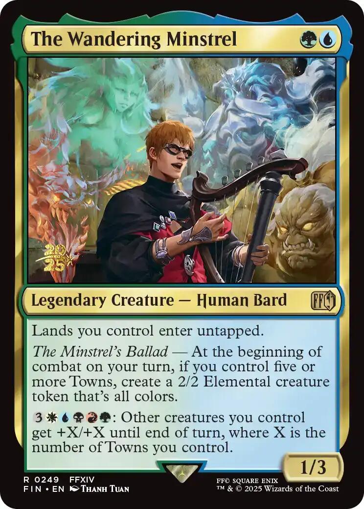 The Wandering Minstrel [FINAL FANTASY Prerelease Promo] | Cracking-Singles