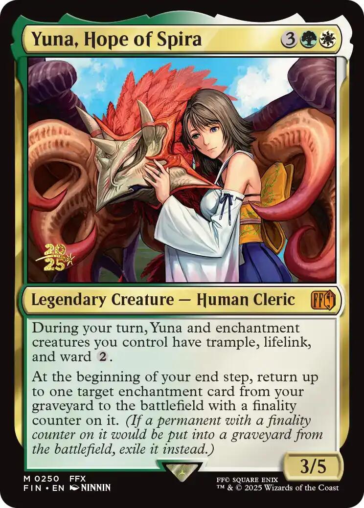 Yuna, Hope of Spira [FINAL FANTASY Prerelease Promo] | Cracking-Singles