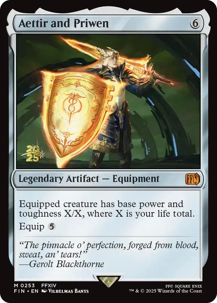 Aettir and Priwen [FINAL FANTASY Prerelease Promo] | Cracking-Singles