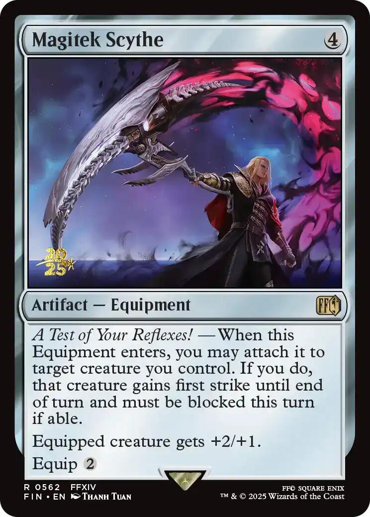 Magitek Scythe [FINAL FANTASY Prerelease Promo] | Cracking-Singles