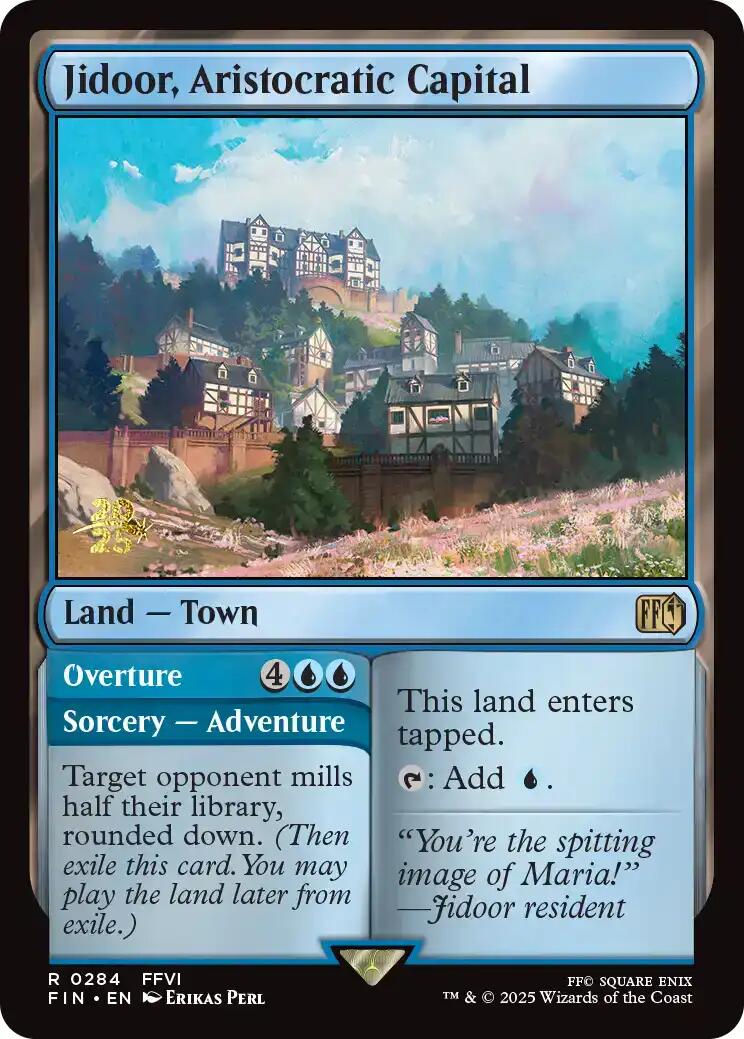 Jidoor, Aristocratic Capital [FINAL FANTASY Prerelease Promo] | Cracking-Singles