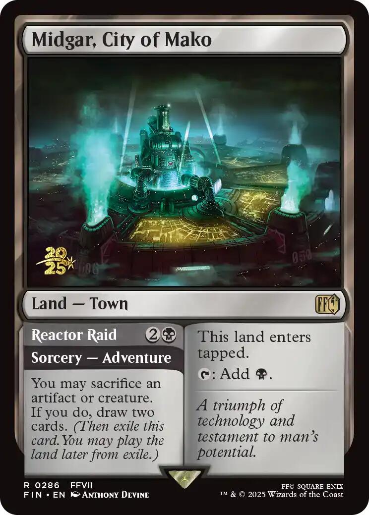 Midgar, City of Mako [FINAL FANTASY Prerelease Promo] | Cracking-Singles