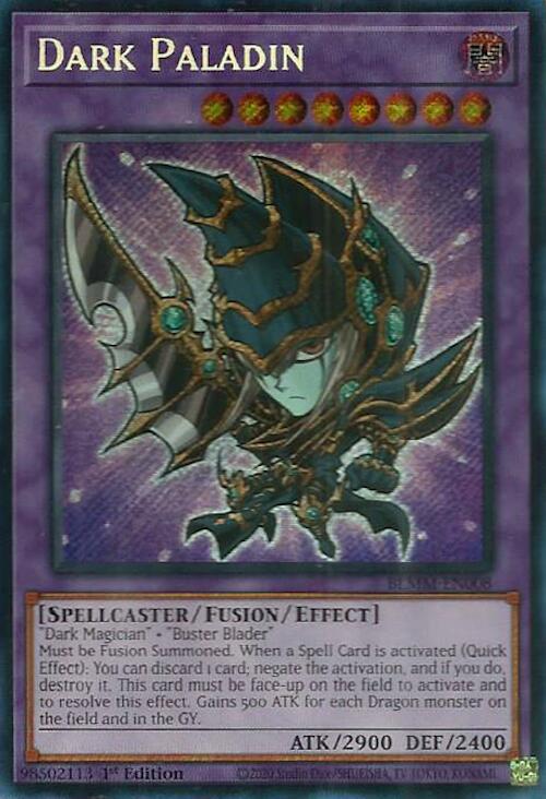 Dark Paladin [BLMM-EN008] Secret Rare | Cracking-Singles