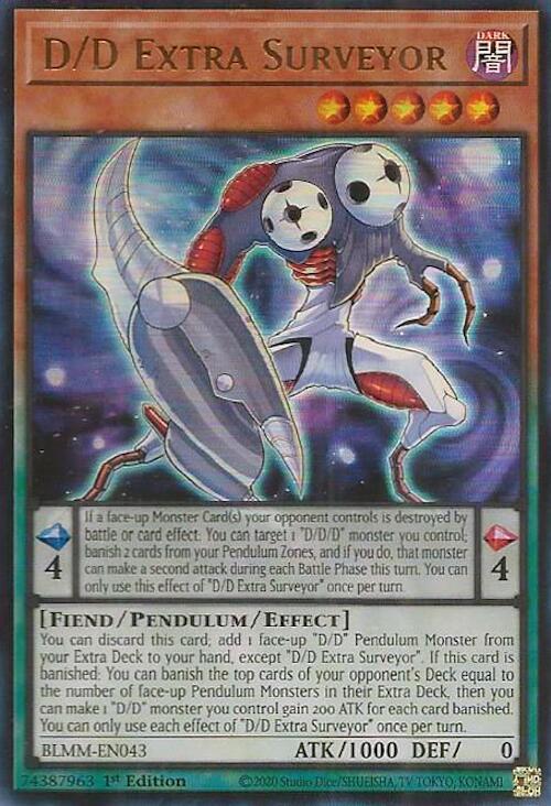 D/D Extra Surveyor [BLMM-EN043] Ultra Rare | Cracking-Singles