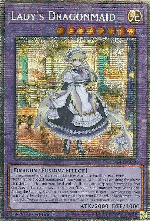 Lady's Dragonmaid (Starlight Rare) [BLMM-EN049] Starlight Rare | Cracking-Singles