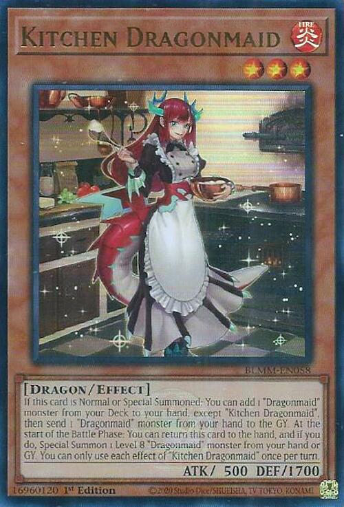 Kitchen Dragonmaid [BLMM-EN058] Ultra Rare | Cracking-Singles
