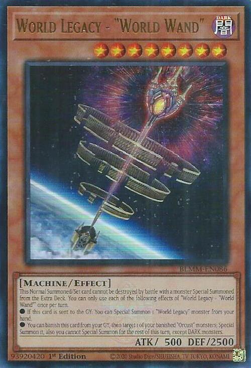 World Legacy - "World Wand" [BLMM-EN086] Ultra Rare | Cracking-Singles