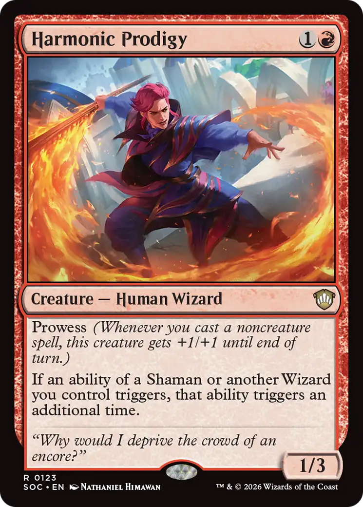 Harmonic Prodigy [Secrets of Strixhaven Commander] | Cracking-Singles