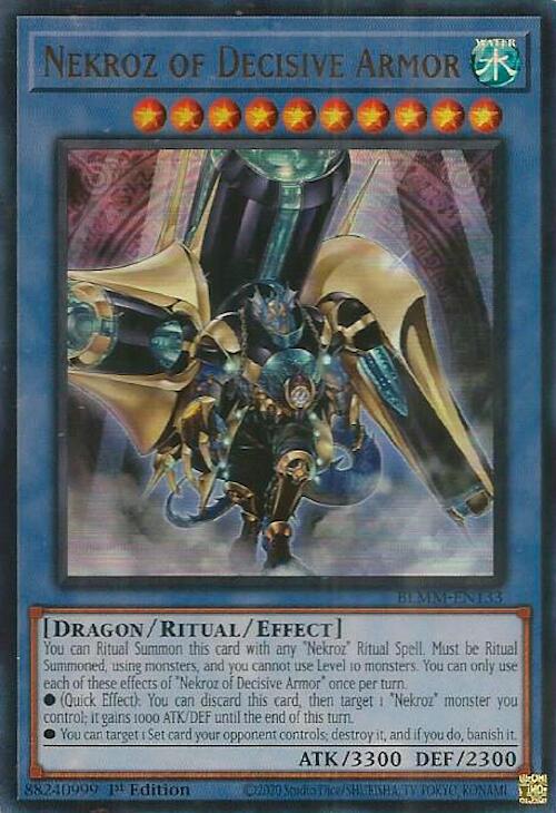 Nekroz of Decisive Armor [BLMM-EN133] Ultra Rare | Cracking-Singles