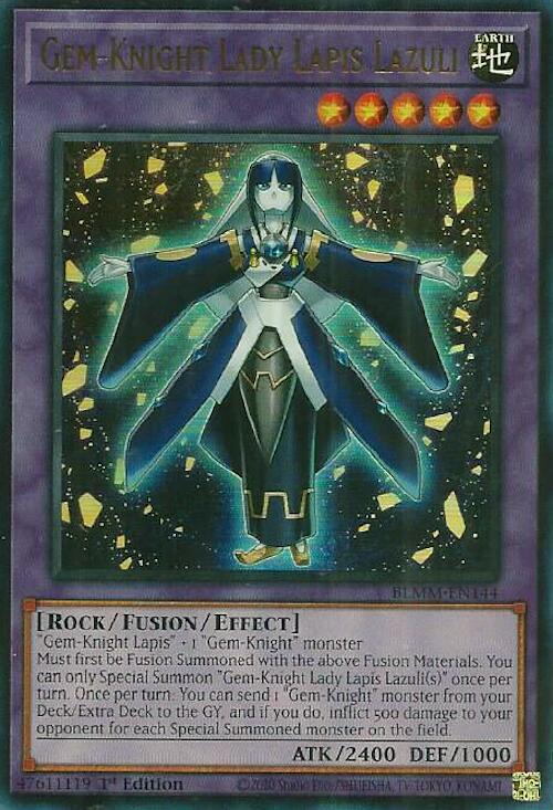 Gem-Knight Lady Lapis Lazuli [BLMM-EN144] Ultra Rare | Cracking-Singles