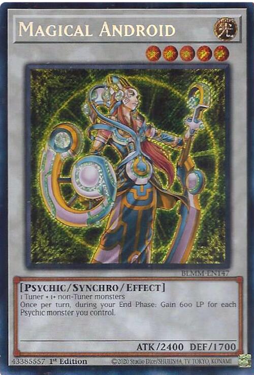 Magical Android [BLMM-EN147] Secret Rare | Cracking-Singles