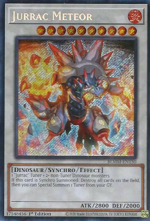 Jurrac Meteor [BLMM-EN150] Secret Rare | Cracking-Singles