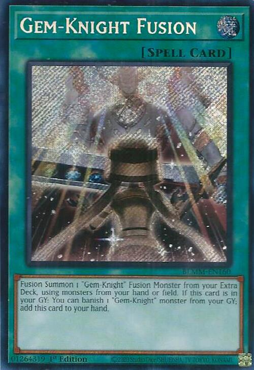 Gem-Knight Fusion [BLMM-EN160] Secret Rare | Cracking-Singles