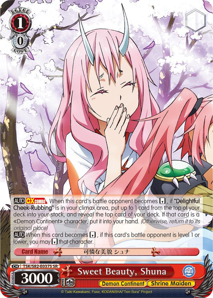 Sweet Beauty, Shuna (TSK/S82-E037S SR) [That Time I Got Reincarnated as a Slime Vol.2] | Cracking-Singles