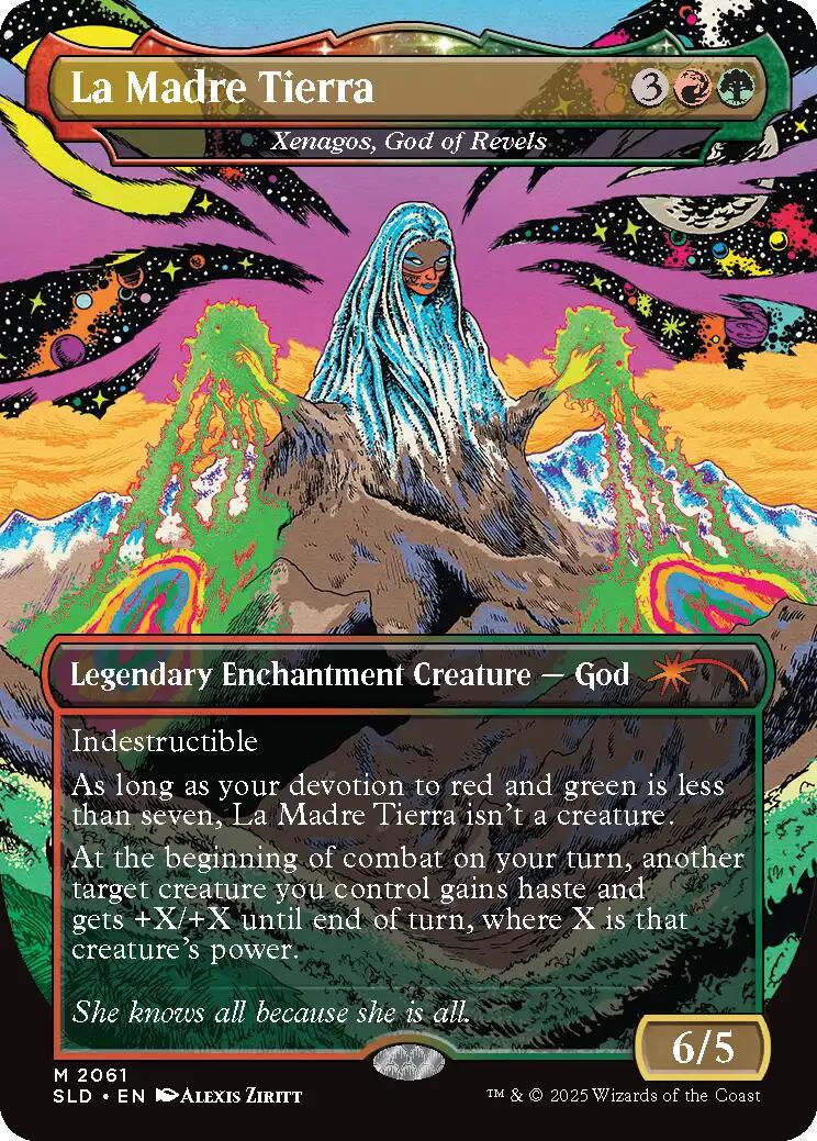 La Madre Tierra - Xenagos, God of Revels [Secret Lair Drop Series] | Cracking-Singles