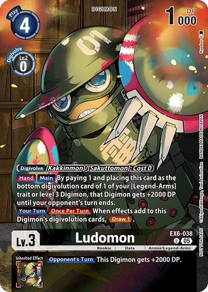 Ludomon [EX6-038] (Box Topper) [Versus Monsters] | Cracking-Singles