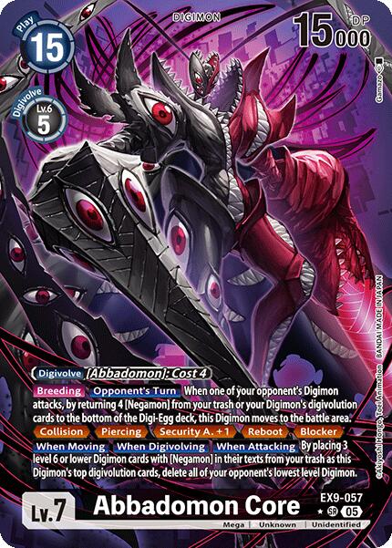 Abbadomon Core [EX9-057] (Alternate Art) [Versus Monsters] | Cracking-Singles