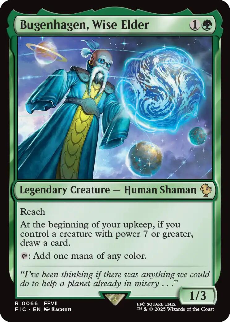 Bugenhagen, Wise Elder (Surge Foil) [FINAL FANTASY Commander] | Cracking-Singles