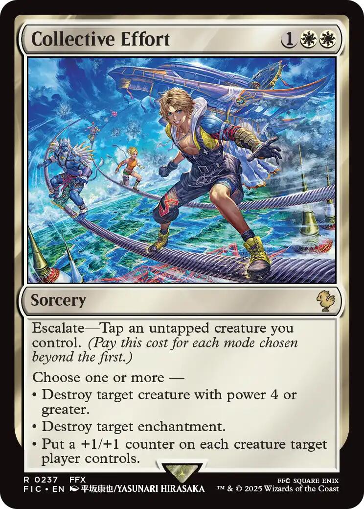 Collective Effort (Surge Foil) [FINAL FANTASY Commander] | Cracking-Singles