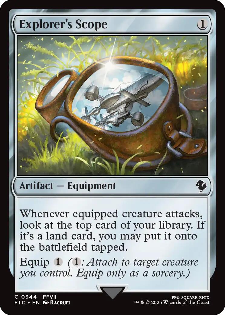 Explorer's Scope (Surge Foil) [FINAL FANTASY Commander] | Cracking-Singles