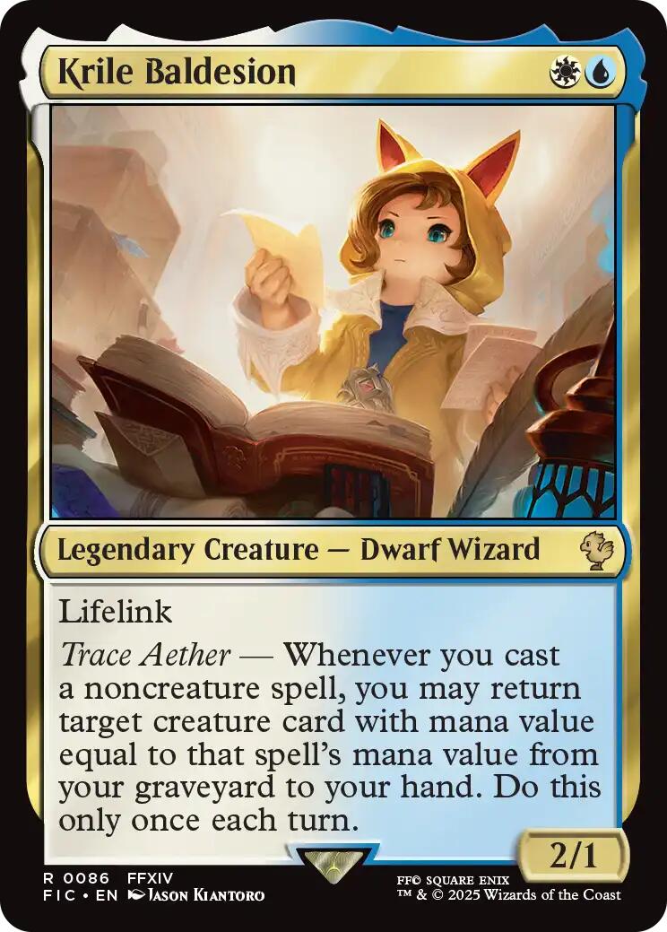 Krile Baldesion (Surge Foil) [FINAL FANTASY Commander] | Cracking-Singles