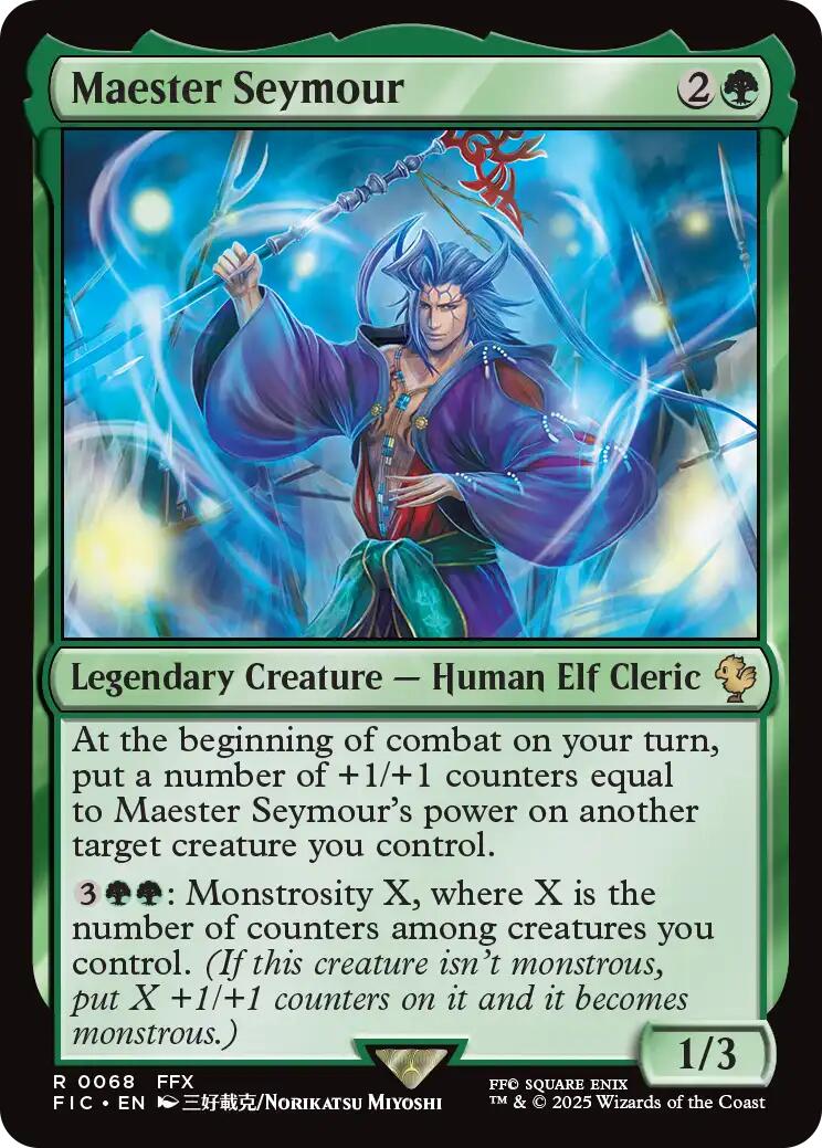 Maester Seymour (Surge Foil) [FINAL FANTASY Commander] | Cracking-Singles