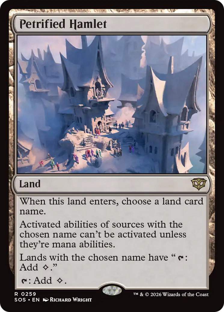 Petrified Hamlet [Secrets of Strixhaven] | Cracking-Singles