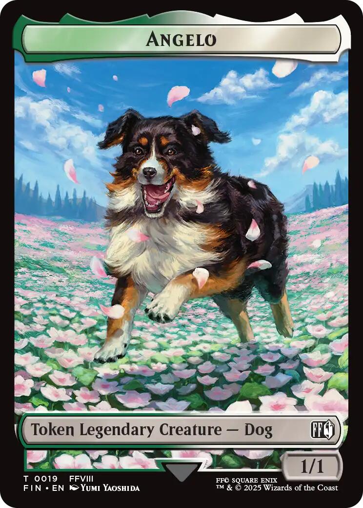 Angelo // Darkstar Double-Sided Token [FINAL FANTASY Tokens] | Cracking-Singles