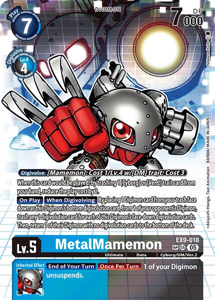 MetalMamemon [EX9-018] (SP) [Versus Monsters] | Cracking-Singles