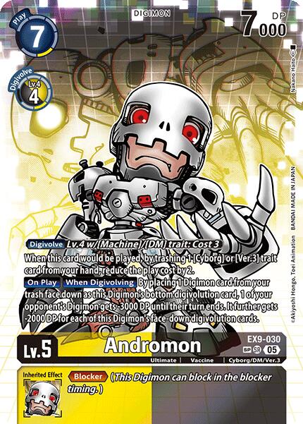 Andromon [EX9-030] (SP) [Versus Monsters] | Cracking-Singles