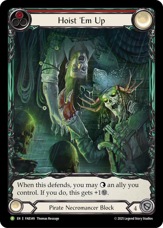 Hoist 'Em Up [FAB349] (Promo)  Rainbow Foil | Cracking-Singles