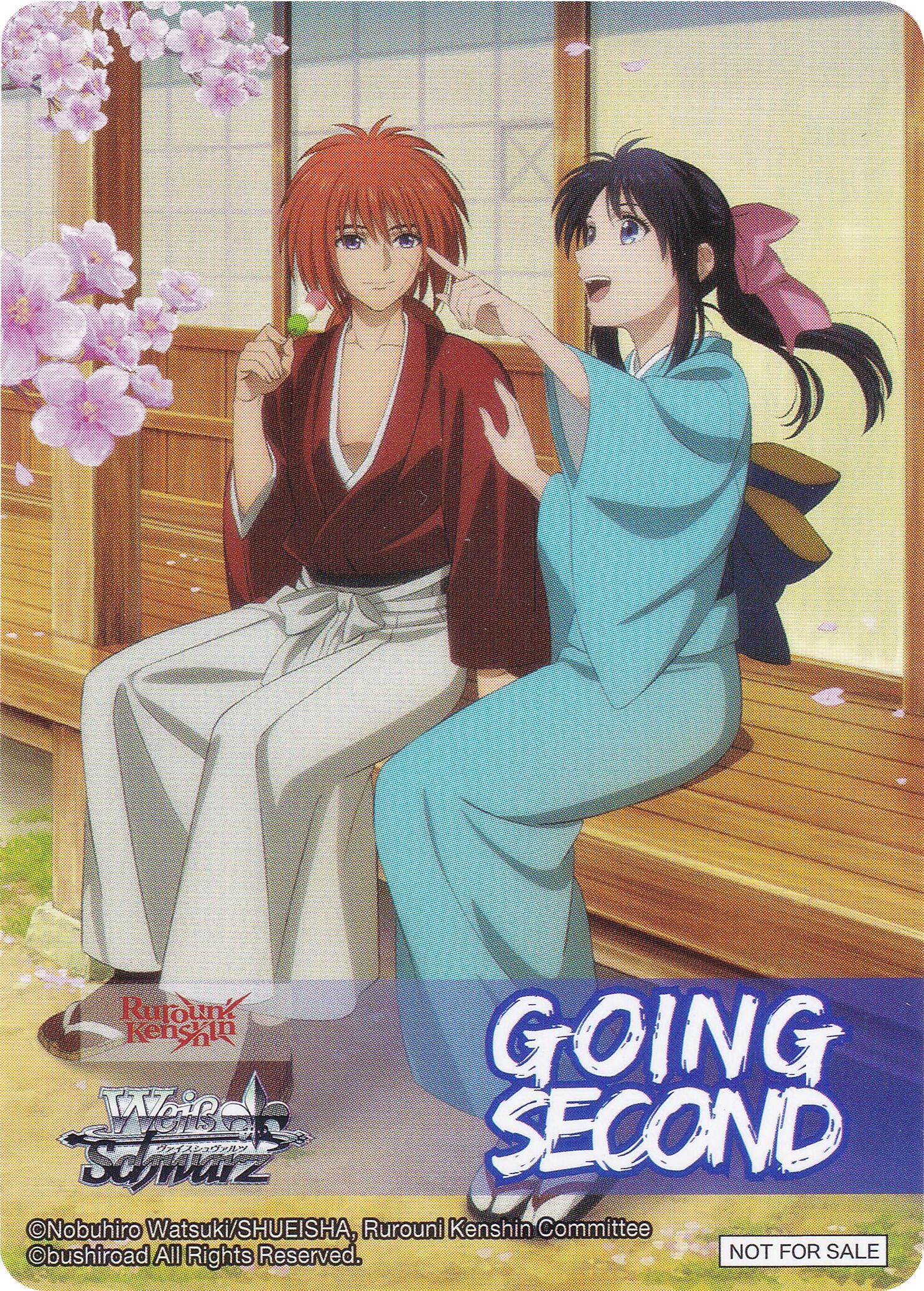 Going Second (Days of Fluttering Sakura, Kenshin Himura Kaoru Kamiya) [Rurouni Kenshin] | Cracking-Singles