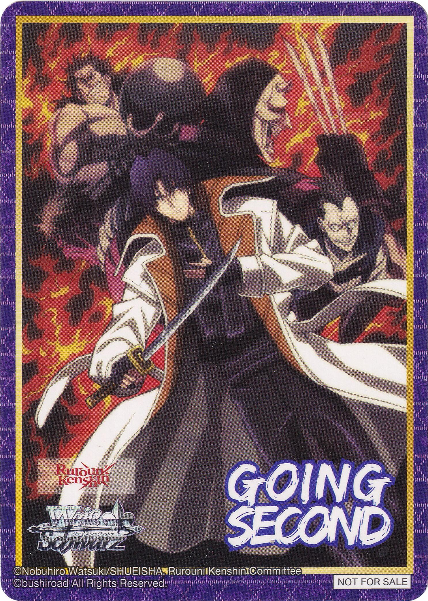 Going Second (The Strongest Group of Onmitsu) [Rurouni Kenshin] | Cracking-Singles