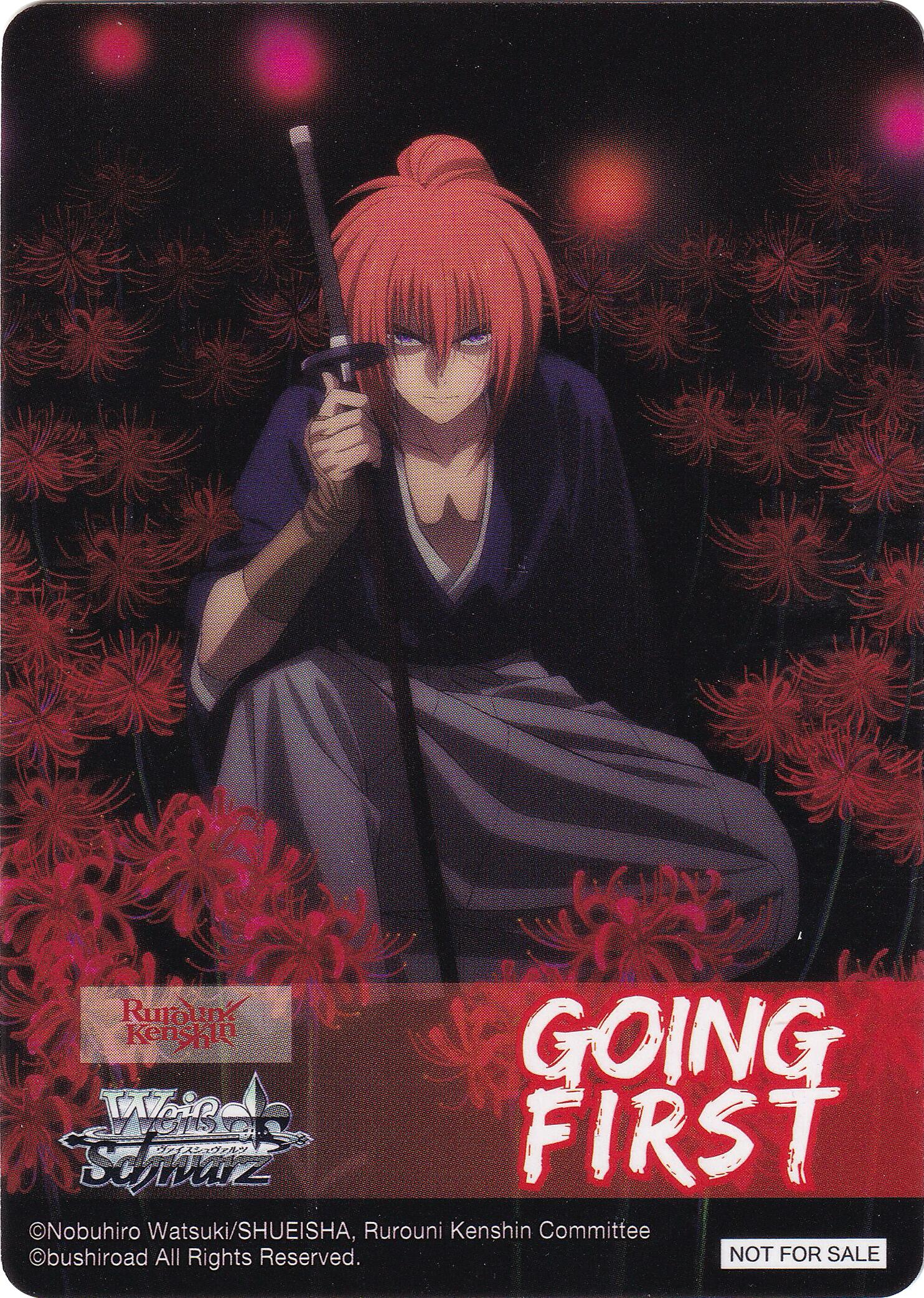 Going First (Hitokiri Battosai, Kenshin Himura) [Rurouni Kenshin] | Cracking-Singles