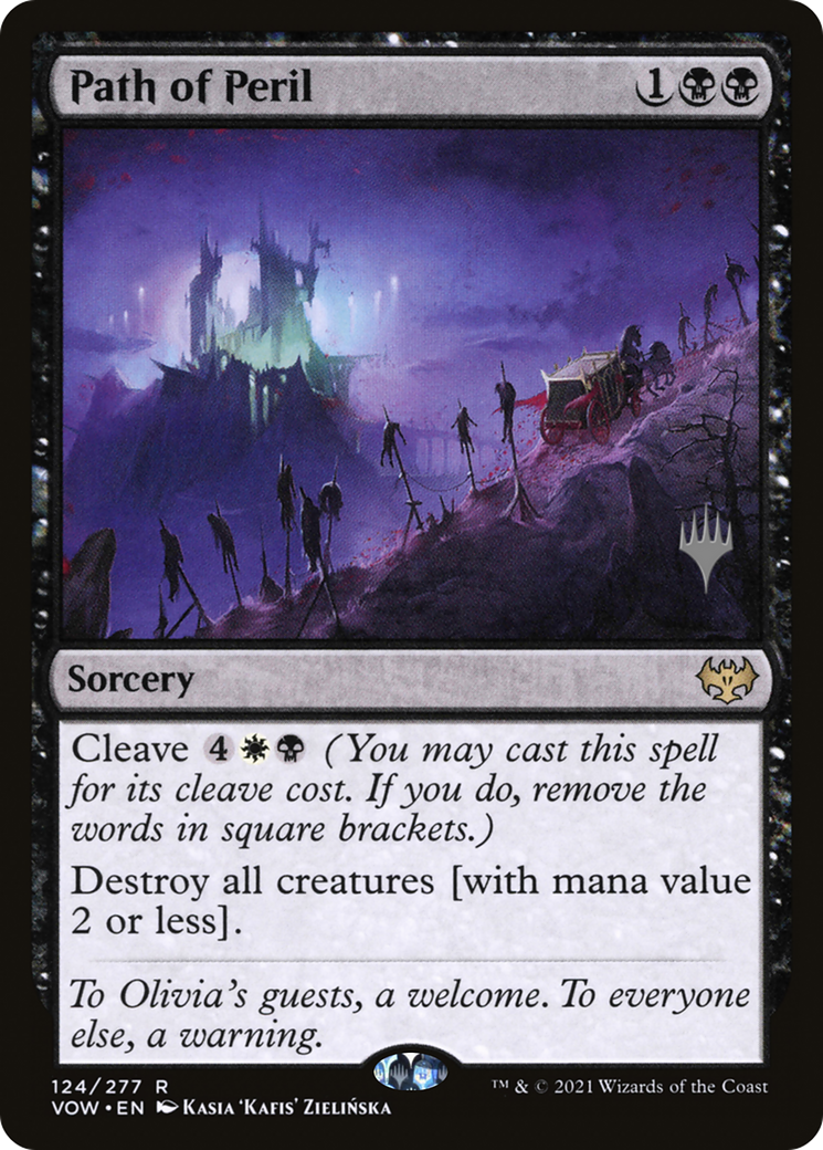 Path of Peril (Promo Pack) [Innistrad: Crimson Vow Promos] | Cracking-Singles