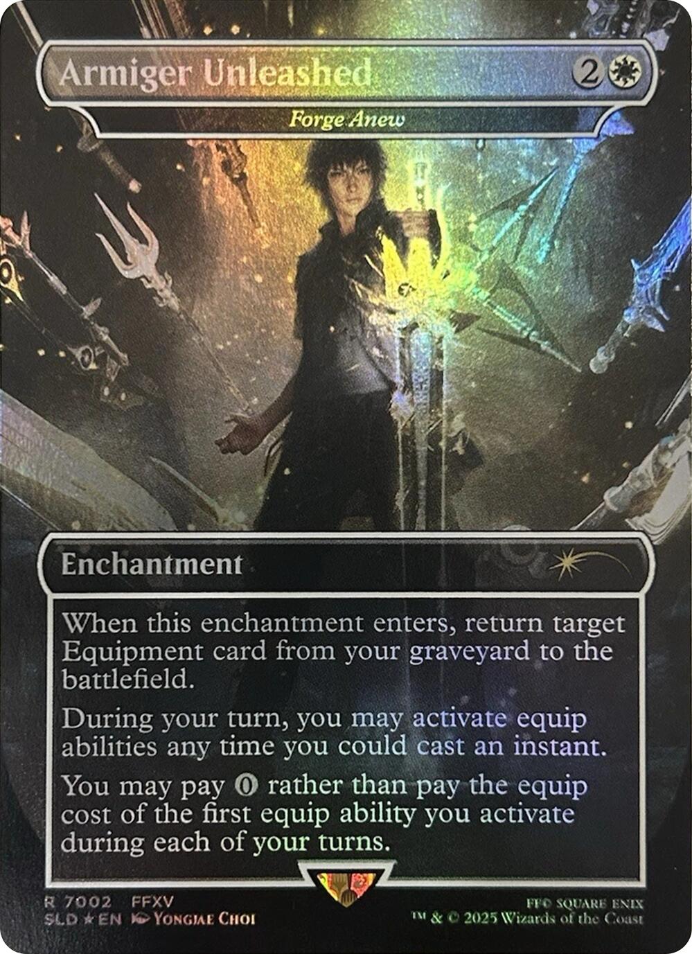 Armiger Unleashed - Forge Anew (Rainbow Foil) [Secret Lair Drop Series] | Cracking-Singles