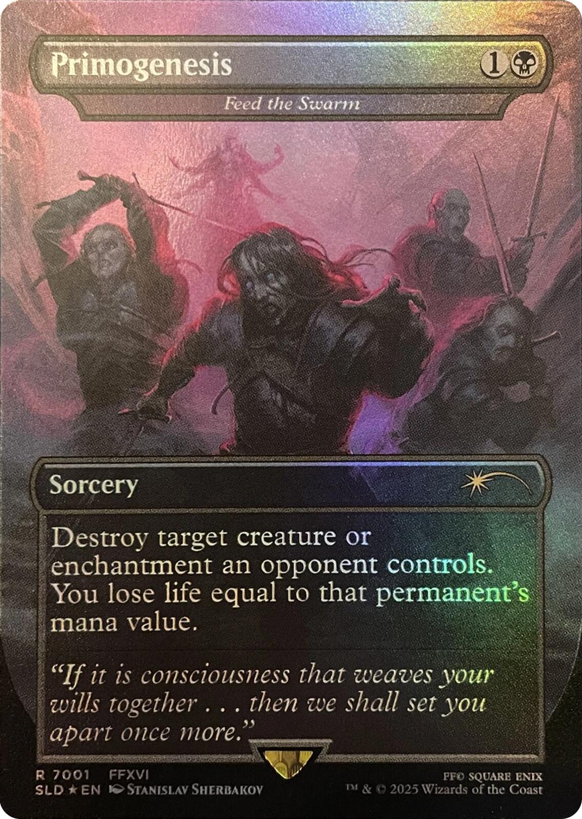 Primogenesis - Feed the Swarm (Rainbow Foil) [Secret Lair Drop Series] | Cracking-Singles