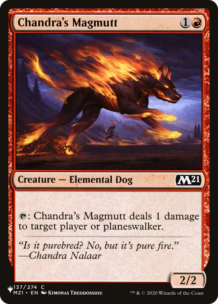Chandra's Magmutt [The List] | Cracking-Singles