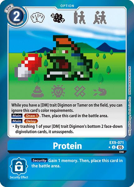 Protein [EX9-071] (Limited Foil) [Versus Monsters] | Cracking-Singles