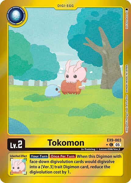 Tokomon [EX9-003] (Limited Foil) [Versus Monsters] | Cracking-Singles